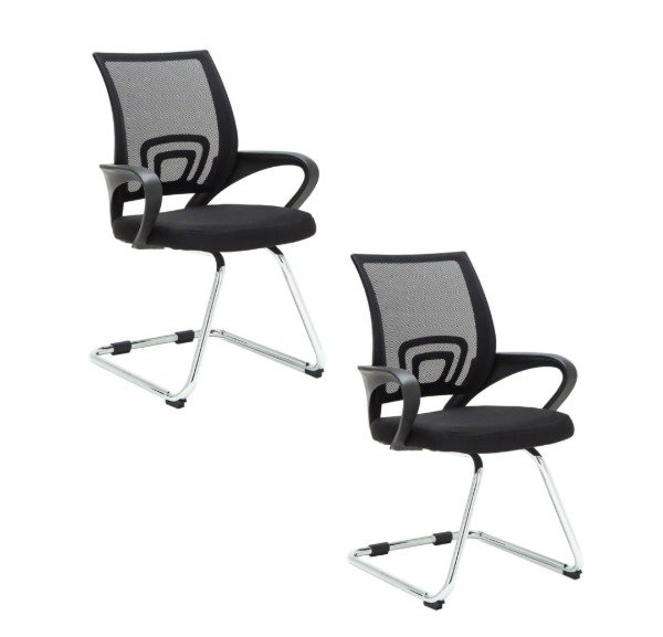 Producto - Sillas de Oficina Ergonómicas MESH Fijas SET x2 - OFERTA - 0