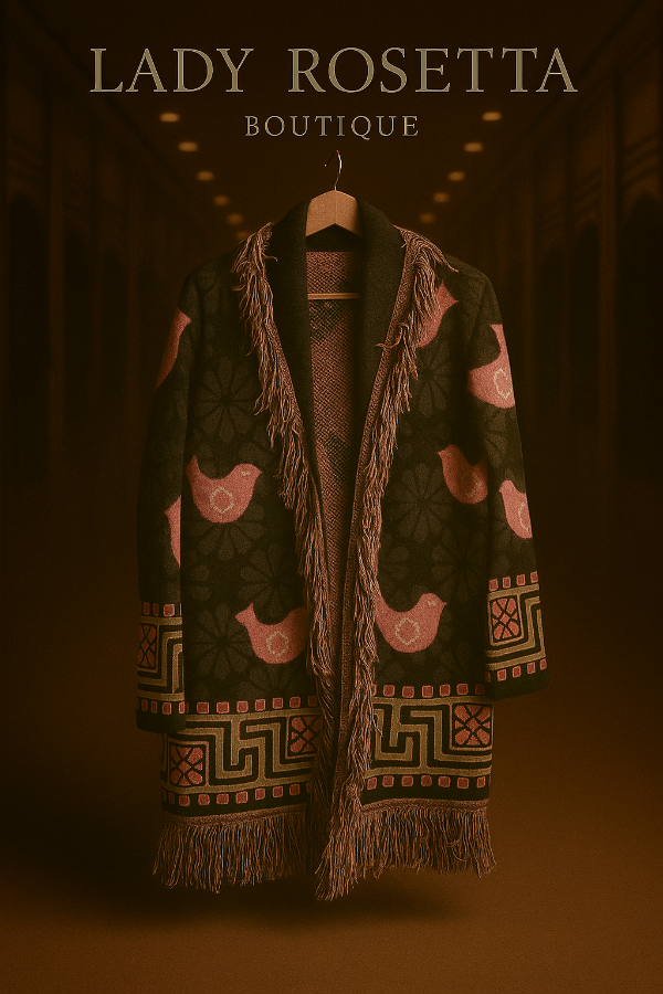 Producto - Saco de lana pajaritos