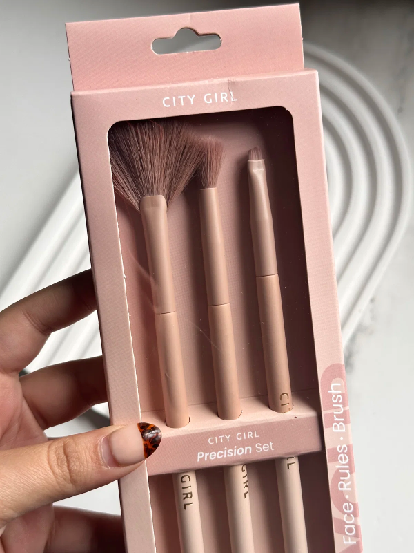 Producto - Set brochas 3 piezas City Girl