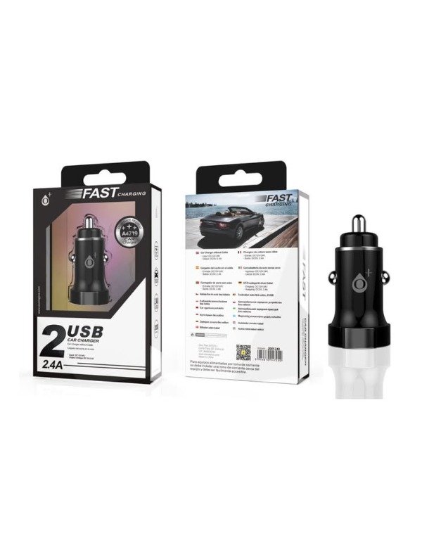 Producto - CARGADOR DE AUTO ONEPLUS A4719 2 USB