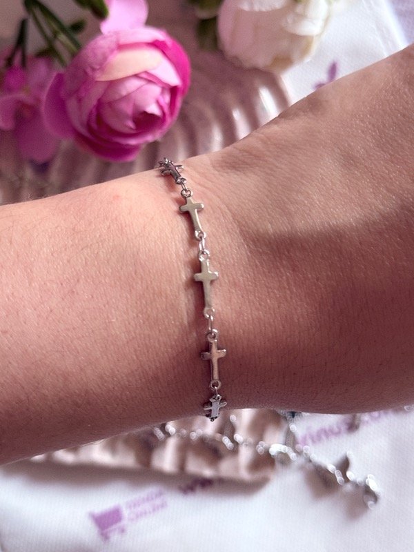 Producto - Pulsera cruces mini