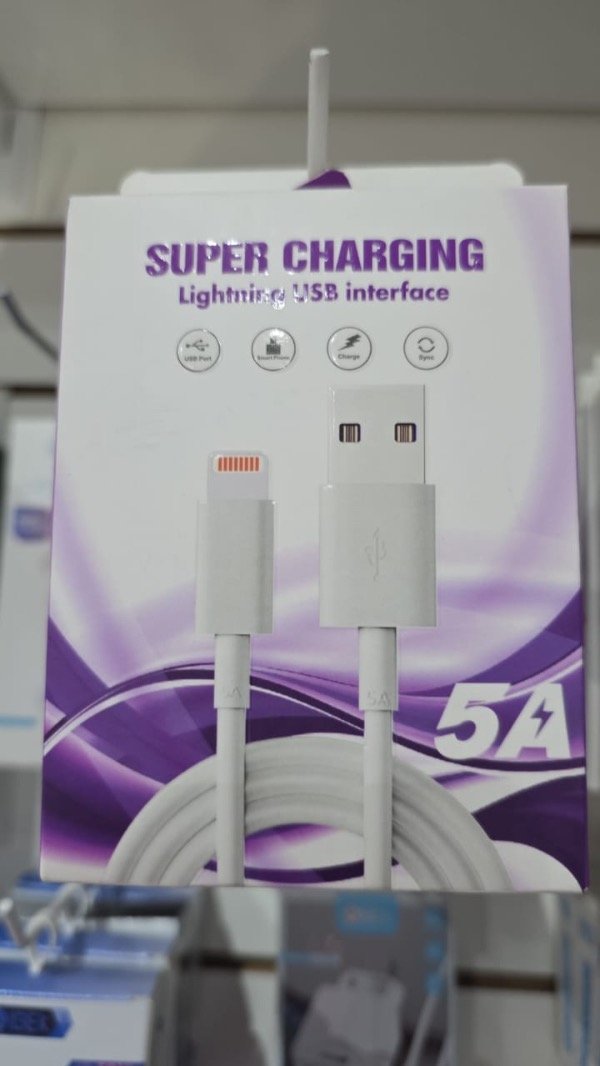Producto - CABLE DE USB A LIGHTING 5A 1M