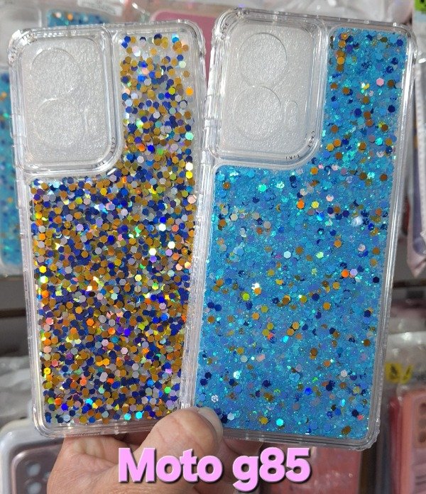 Producto - Fundas glitter 360. Moto g85