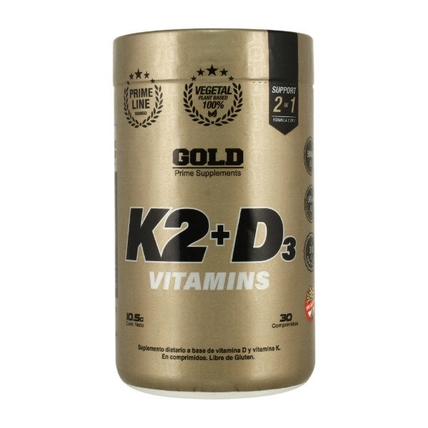 Producto - K2+D3 Vitaminas 30 Comp Gold Nutrition Sin Tacc