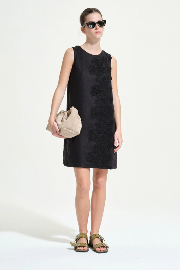 Producto - VESTIDO AMANDA NEGRO (Carmela Achaval)