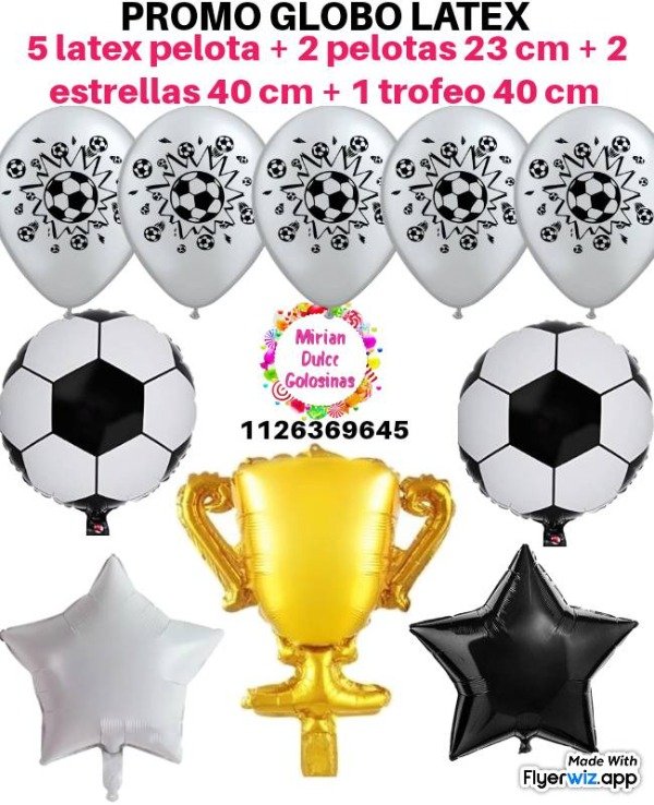 Producto - Promo globo pelota color a elección