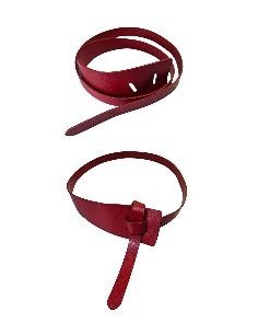 Producto - Cinturón Urban simil cuero rojo - 1