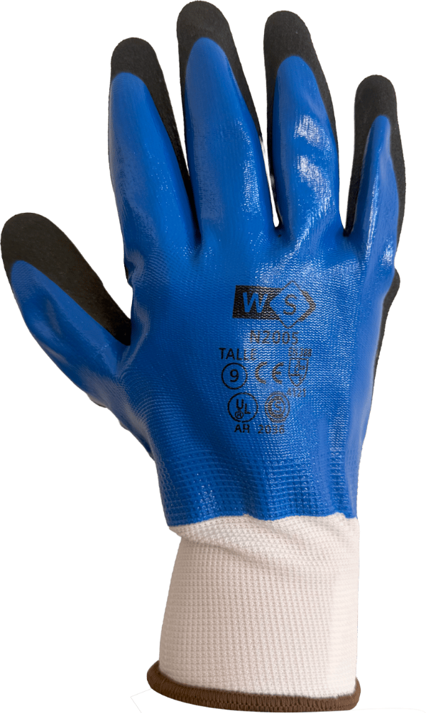 Producto - Guante tejido de Poliéster, doble baño de nitrilo - N2005 WS