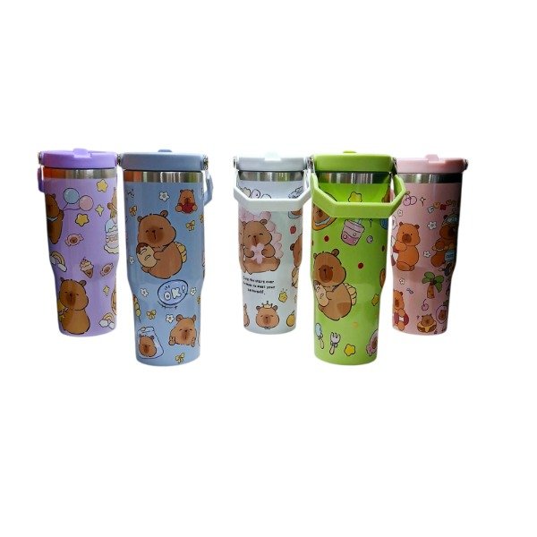 Producto - Vaso botella capibara con manija