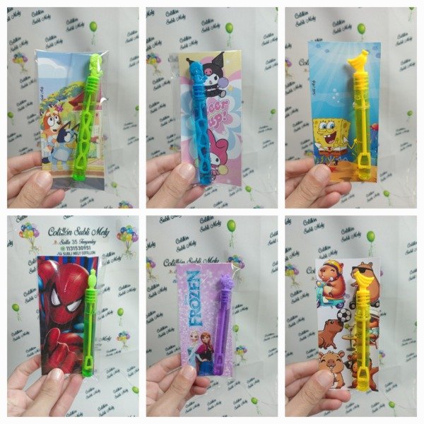 Producto - BURBUJERO + TARJETA PERSONALIZADA + BOLSITA TRANSPARENTE
