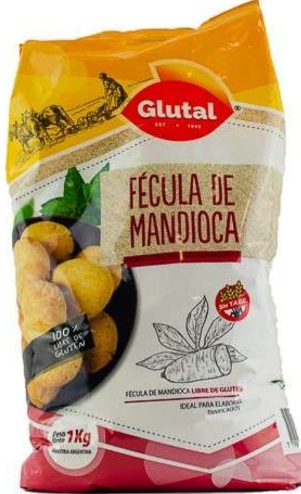 Producto - FECULA DE MANDIOCA X 1 KILO GLUTAL