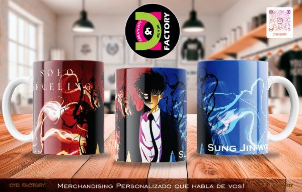Producto - Taza - Anime - Solo Leveling - TZ-RT-BL-11OZ-145-ANM-SL