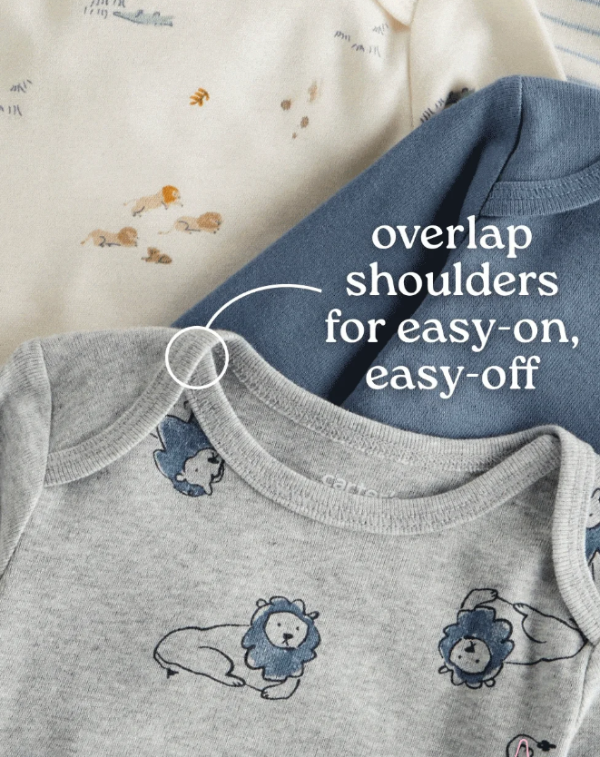 Producto - Pack bodies x5 CARTERS - 6