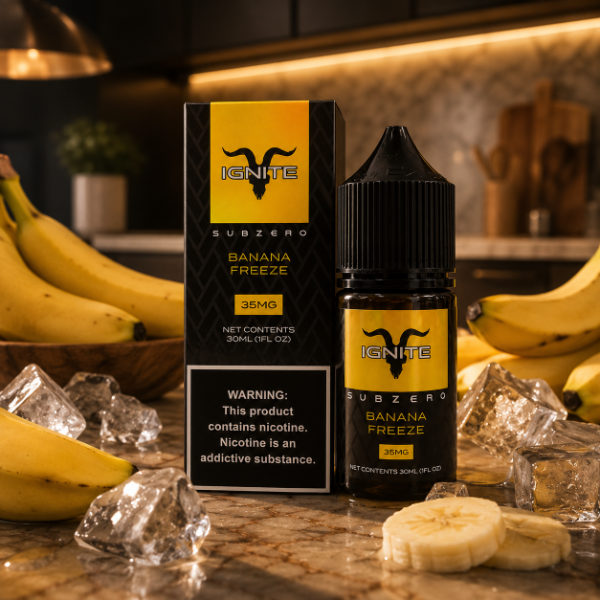 Producto - NIC SALT IGNITE BANANA FREEZE 30ML 35MG