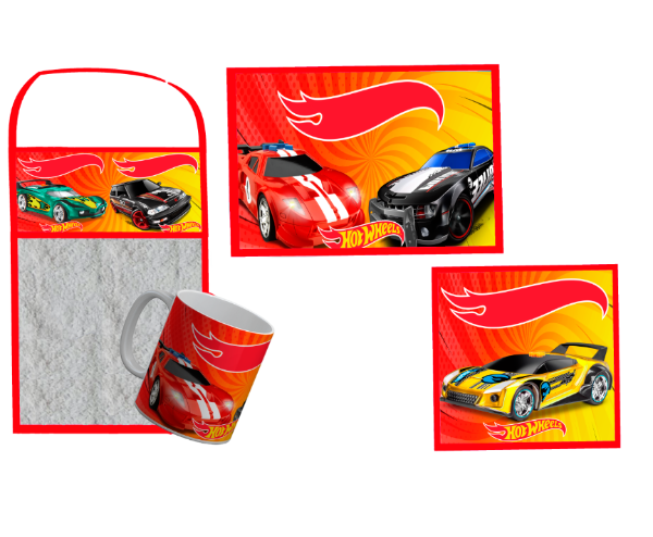 Producto - Set de jardin 4piezas Personalizado HotWheels #17