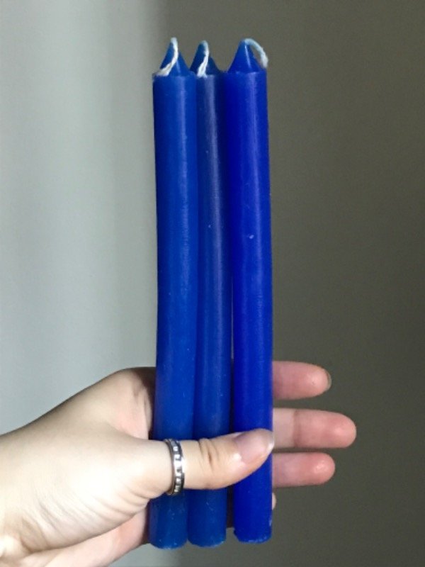 Producto - Vela Azul - Calma y Serenidad