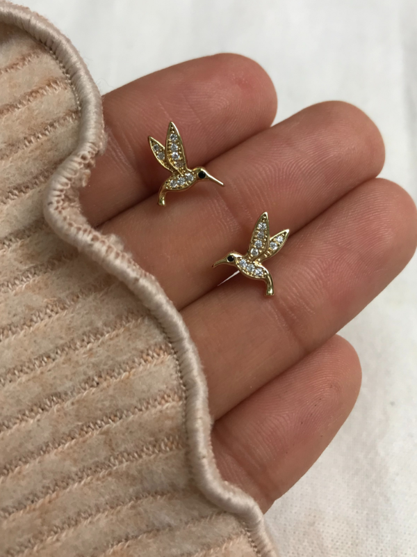 Producto - Aros Colibrí CUBIC