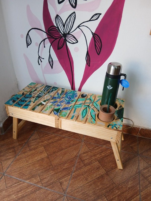 Producto - Mesita CUBO "MUSGOS"