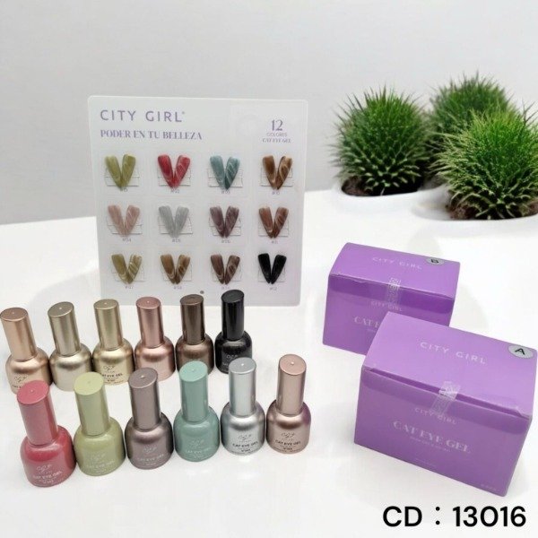Producto - esmaltes ojo de gato serie completa a+b