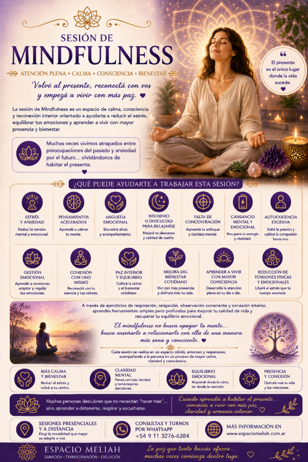 Producto - SESION MINDFULNESS