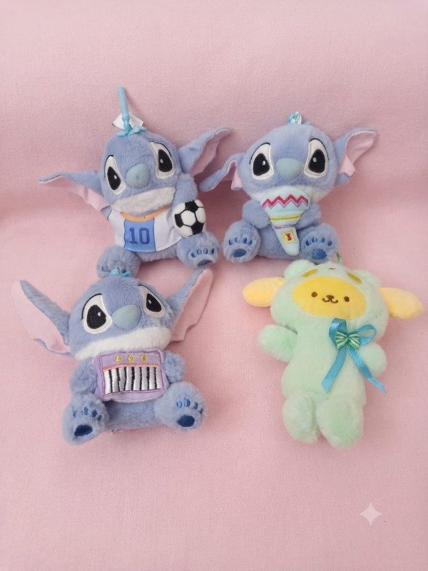 Producto - Peluche Colgante Stitch Camiseta de Argentina - 13cm