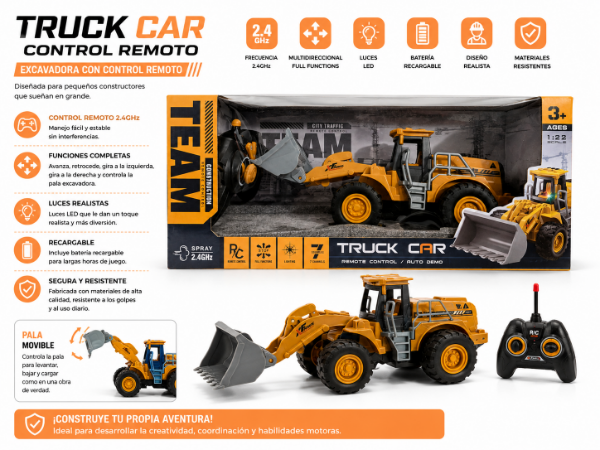 Producto - Excavadora control remoto