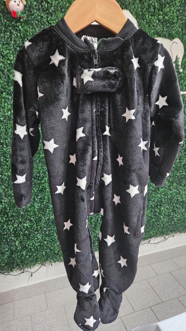 Producto - Enterito SOFT negro estrellas