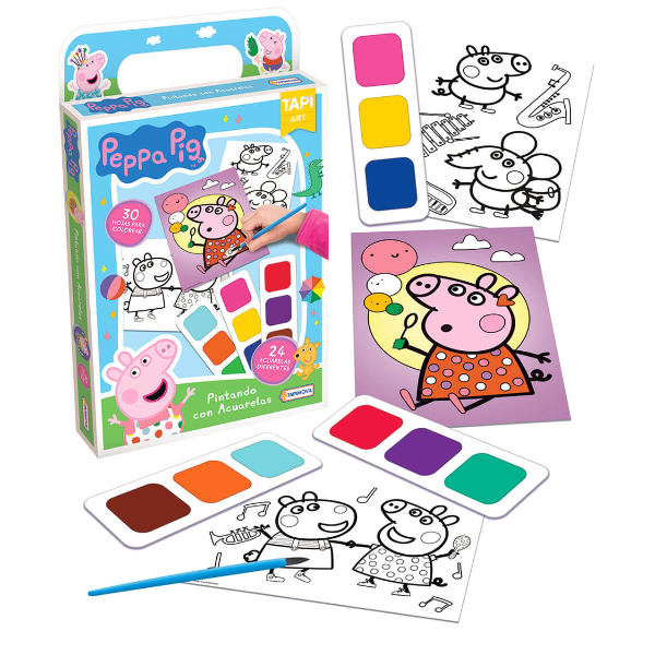 Producto - Pintando con acuarelas Peppa Pig