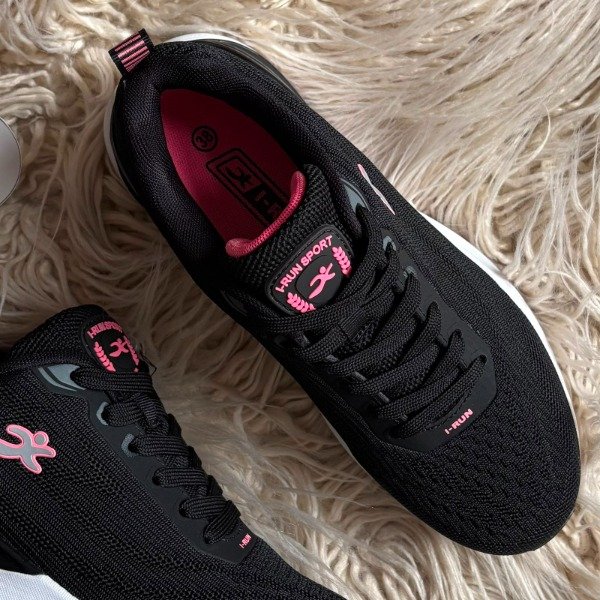 Producto - I RUN Fashion Negro / Fucsia - 3