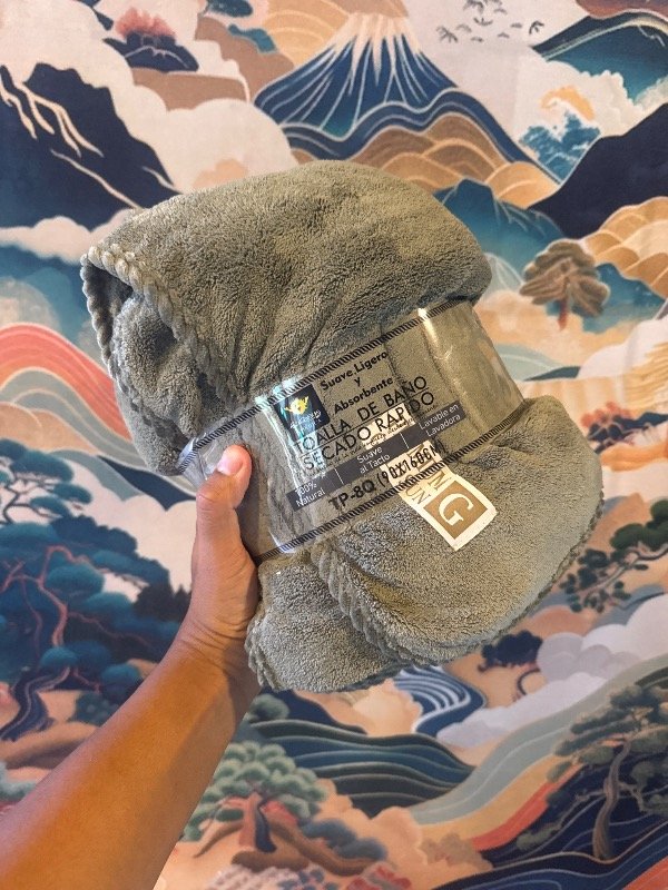 Producto - TOALLON SECADO RAPIDO VERDE