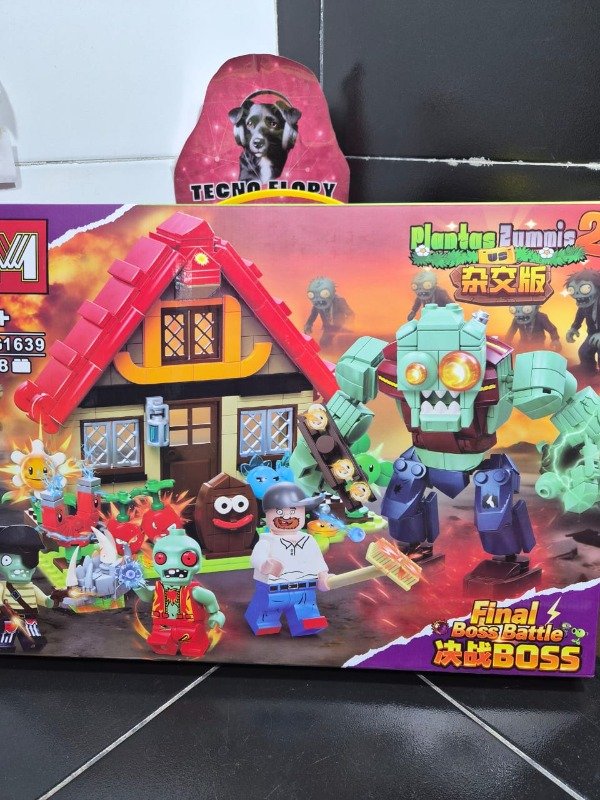 Producto - Lego my world verde superspider planta vs zombie minecraft - 2