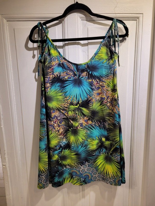 Producto - Vestido JAZMIN CHEBAR estampado de lycra Talle 1 - PRECIO: 44X