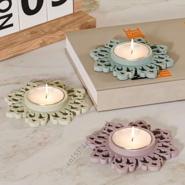 Producto - Molde portavela mandala