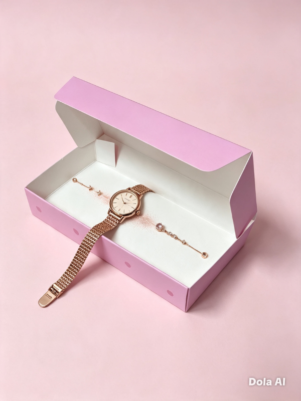 Producto - DIA DE LA MADRE - BOX ROSA FELIZ DIA -COD.1124  medida 15x2.5x8 - 3