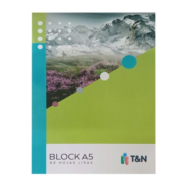 Producto - Block A5 TYN  X 80 HS emblocado
