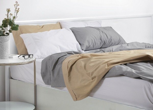 Producto - Juego de sabanas Look Basic 144 Hilos 1 1/2 PL 100 Algodon