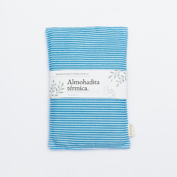 Producto - Almohadita Clasica Raya  Celeste - 0
