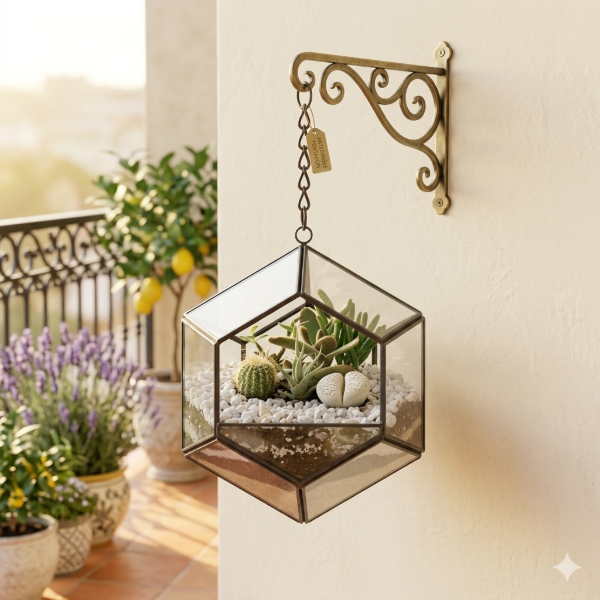 Producto - Terrario Colgante GEMA