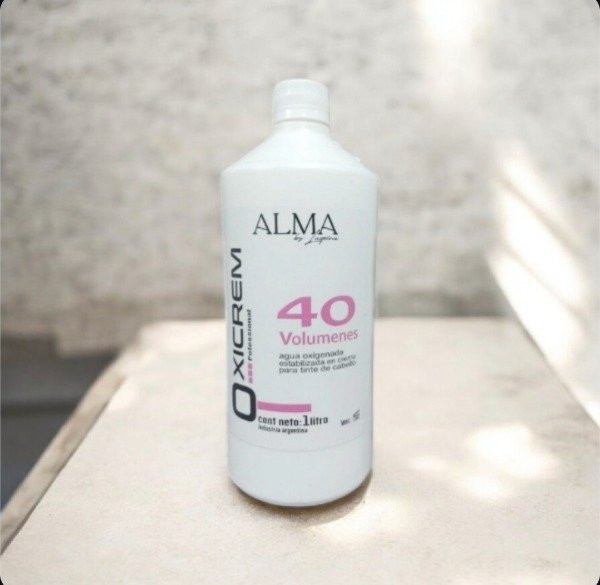 Producto - oxicrem agua oxigenada en crema alma de 40 vol x 1 lt