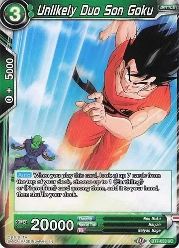 Producto - BT7-053	Unlikely Duo Son Goku FOIL - ASSAULT OF THE SAIYANS