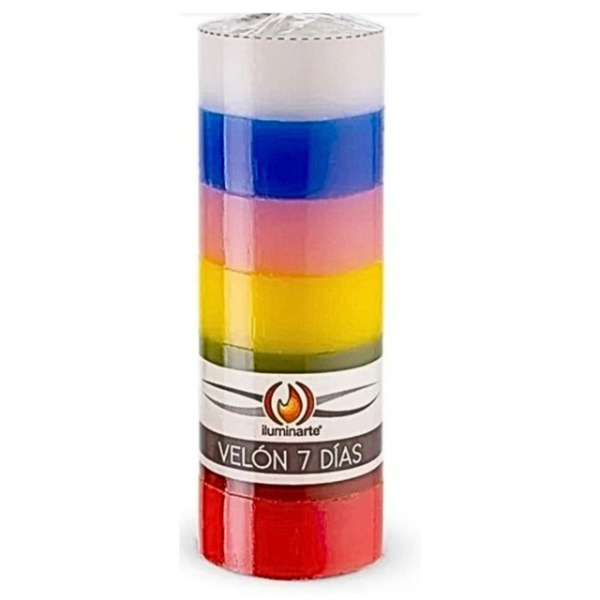 Producto - Velon Iluminarte - 7 Días 7 Colores