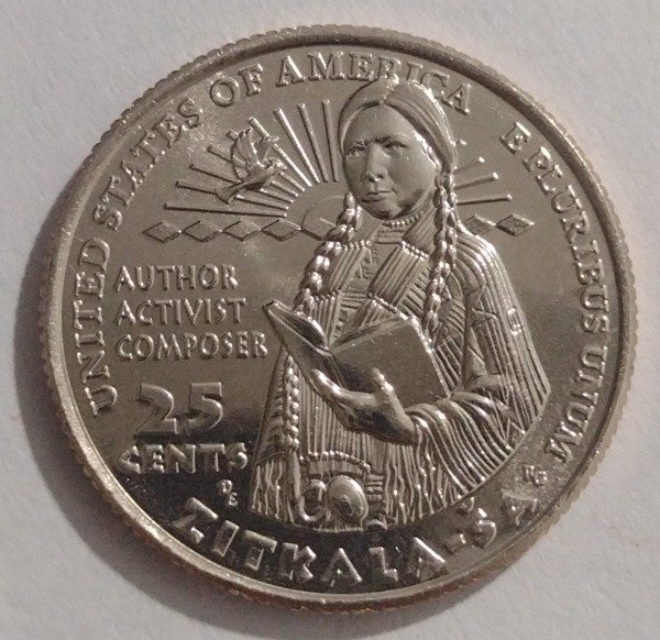 Producto - EE.UU. 25 cents 2024 Zitkala-Sa ceca D, P o S a elegir