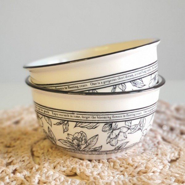 Producto - Set x2 bowls profundo de Cerámica de diseño - 0