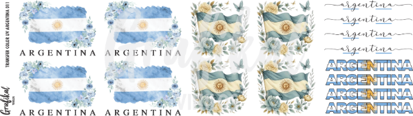 Producto - Transfer Color UV Argentina 011