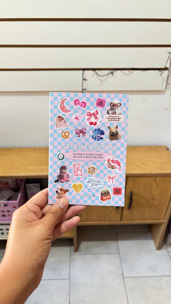 Producto - Cuaderno de stickers
