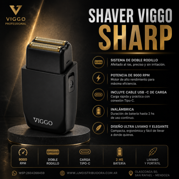Producto - Shaver Viggo Black