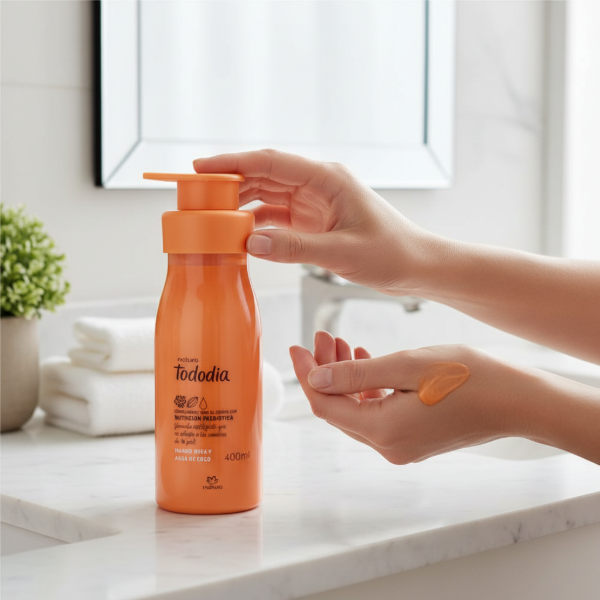 Producto - "Mango Rosa y Agua de Coco" Crema Nutritiva Natura Tododia