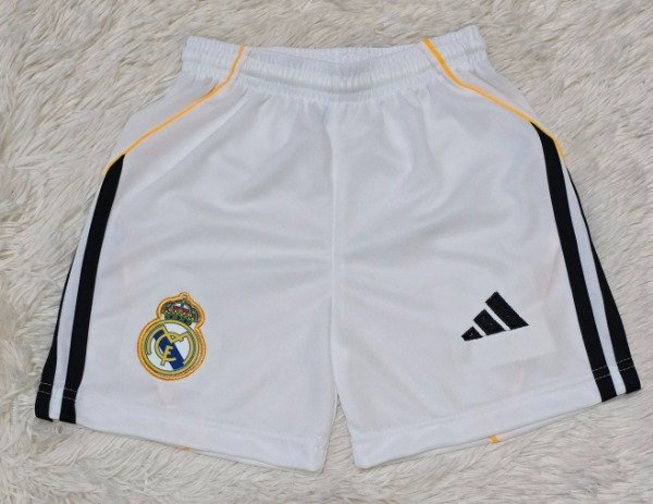 Producto - Shorts Real Madrid Titular Temporada 2025/2026 Niño