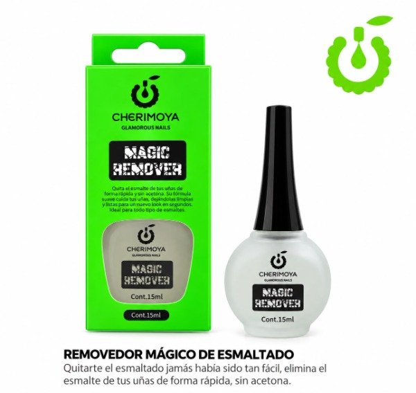 Producto - Removedor Mágico de Esmaltado Semipermanente Cherimoya