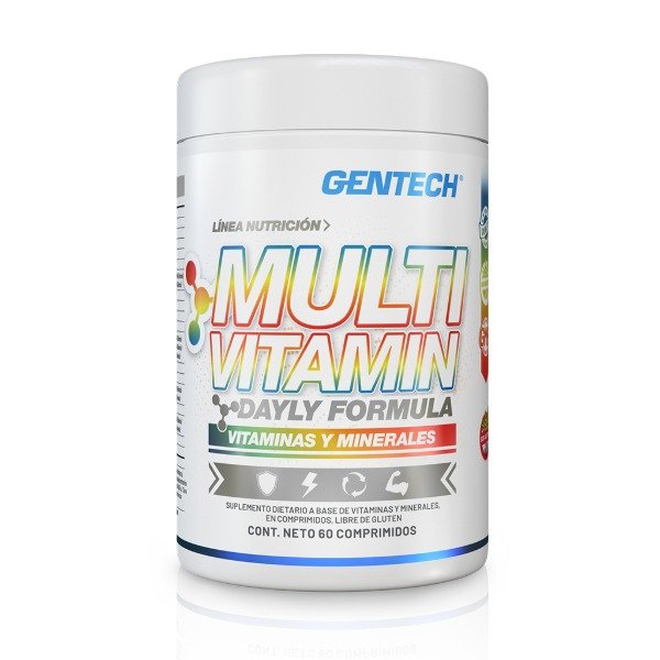 Producto - GENTECH MULTIVITAMINICO 60 CAPS
